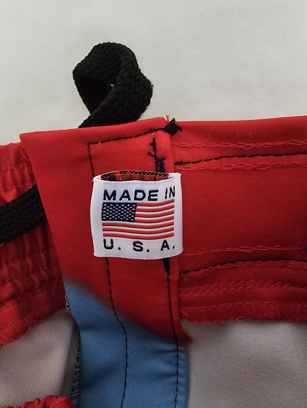 Shoyoroll Uniforms USA Made Active Combat Shorts 2XL Red Blue Colorblock - Picture 7 of 10